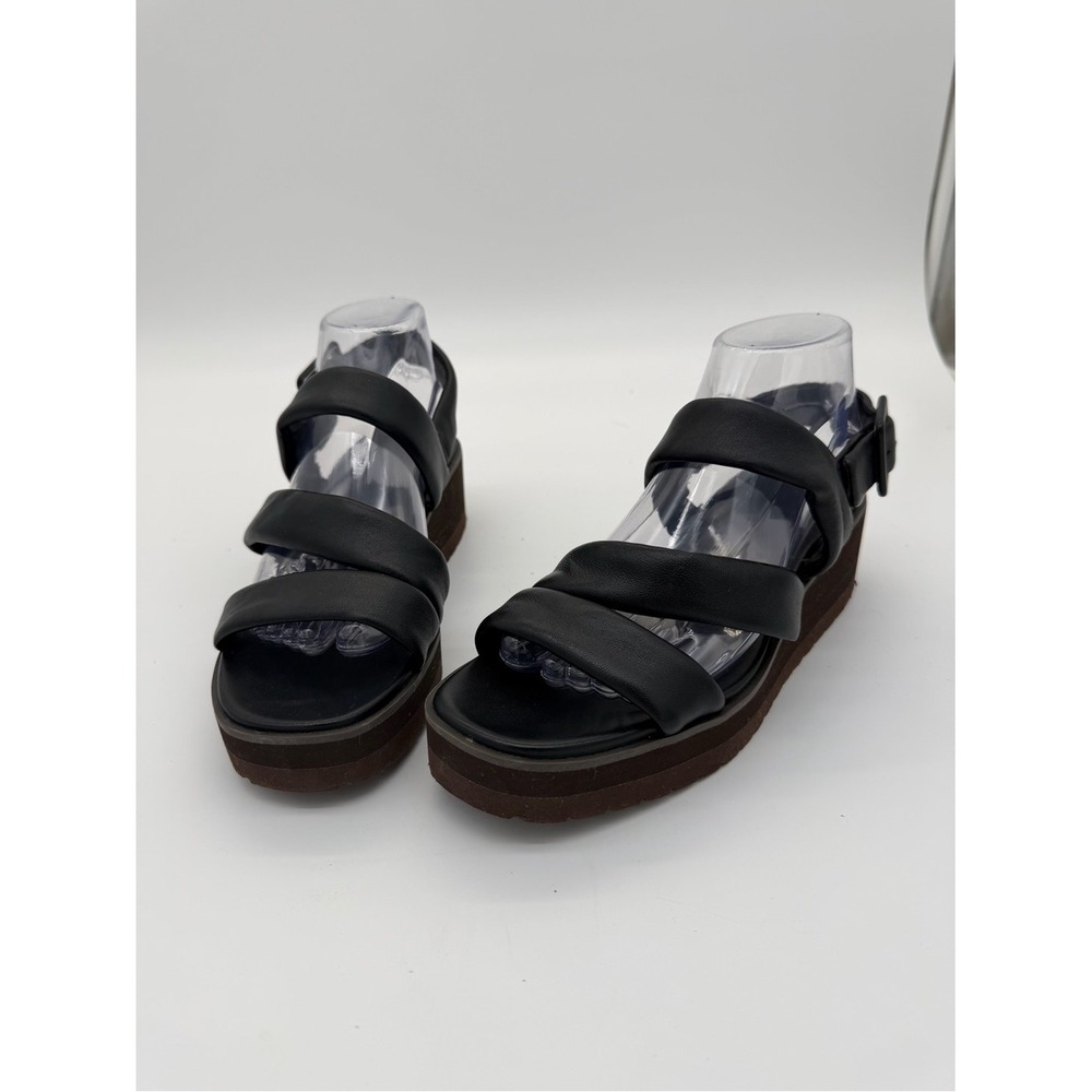 Vince Black & Brown Platform Strappy Sandals size 8 - Picture 1 of 10